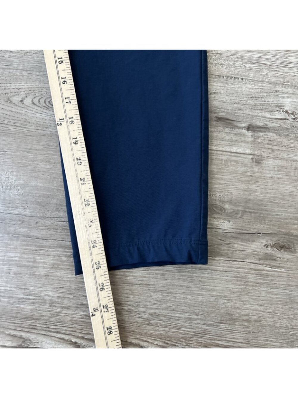 Lululemon Commission Slim Tapered Fit Pant Navy Mens Actual 32x26 - Picture 4 of 15